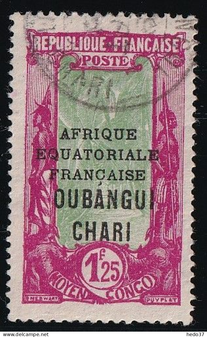 Oubangui N°80 - Oblitéré - TB - Usados