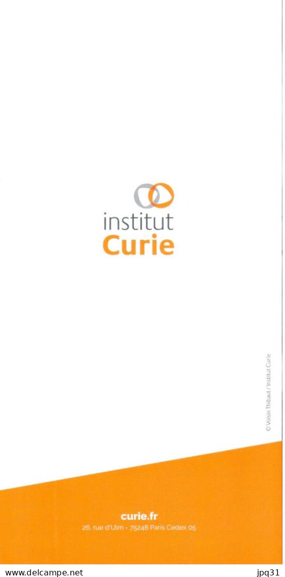 Carte De Voeux 2022 De L'Institut Curie - Santé