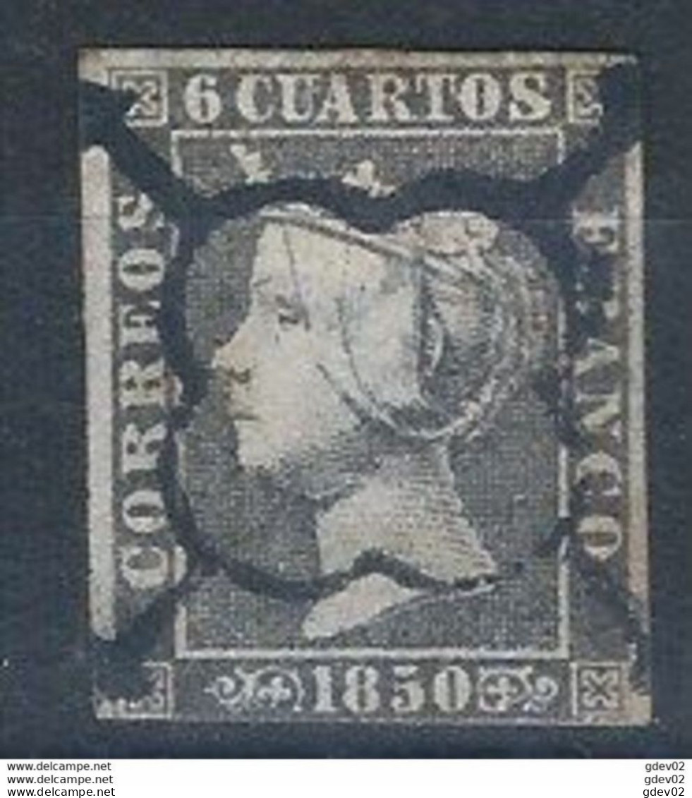 ES001A-L4266PC-TESPTAN.España. Spain.Espagne.REINA ISABEL Ll  DE ESPAÑA. 1870.(Ed 1Aº) Sin Goma.MUY BONITO - Other & Unclassified