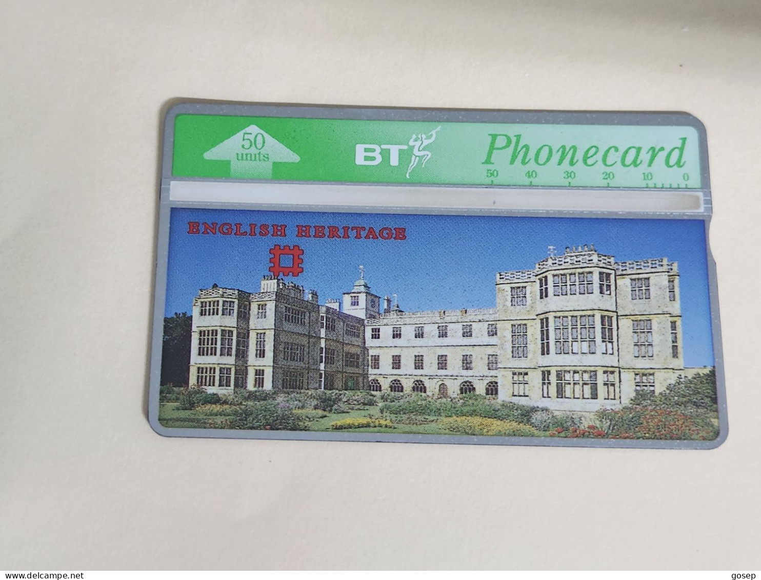 United Kingdom-(BTA103)-HERITAGE-audley End House-(166)(50units)(508E04306)price Cataloge8.00£-mint+1card Prepiad Free - BT Werbezwecke