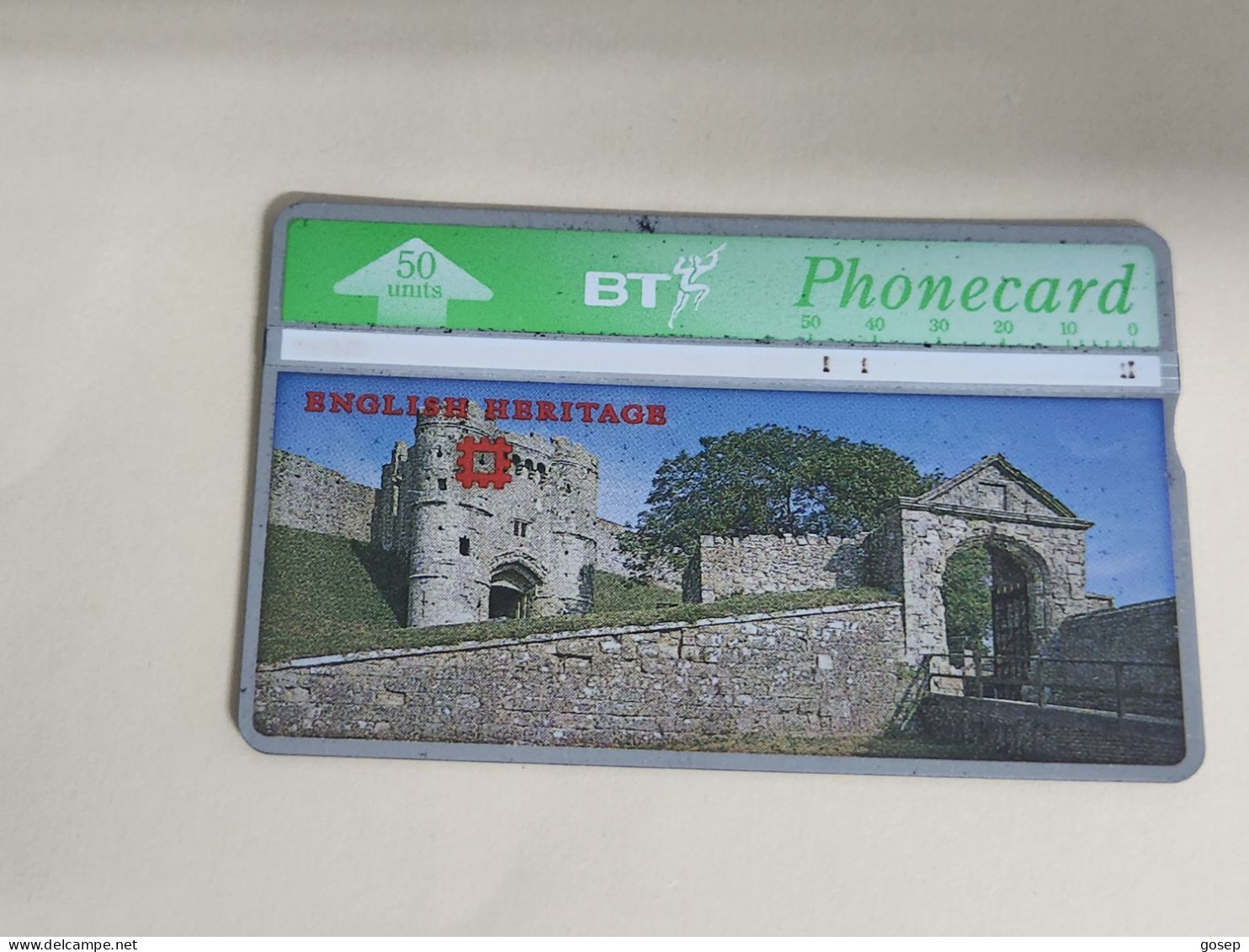 United Kingdom-(BTA105)-HERITAGE-carisbrooke Castle-(170)(50units)(547C61478)price Cataloge3.00£-used+1card Prepiad Free - BT Emissioni Pubblicitarie