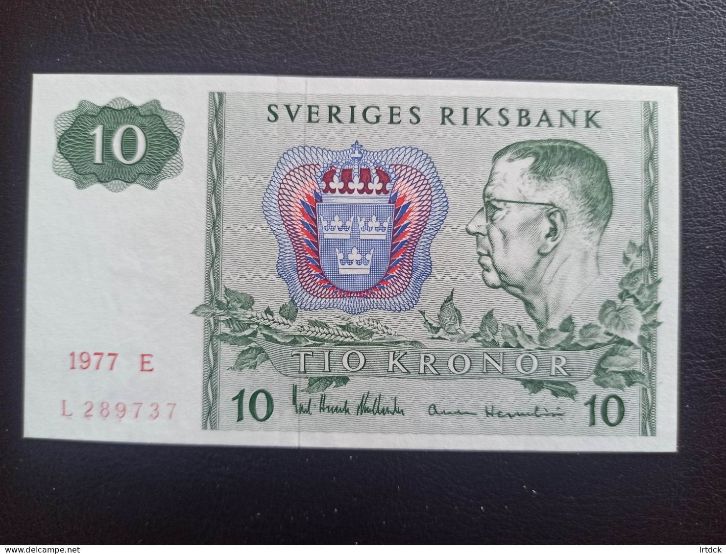 Suede Billet 10  Kronor 1977   TTB+ - Svezia