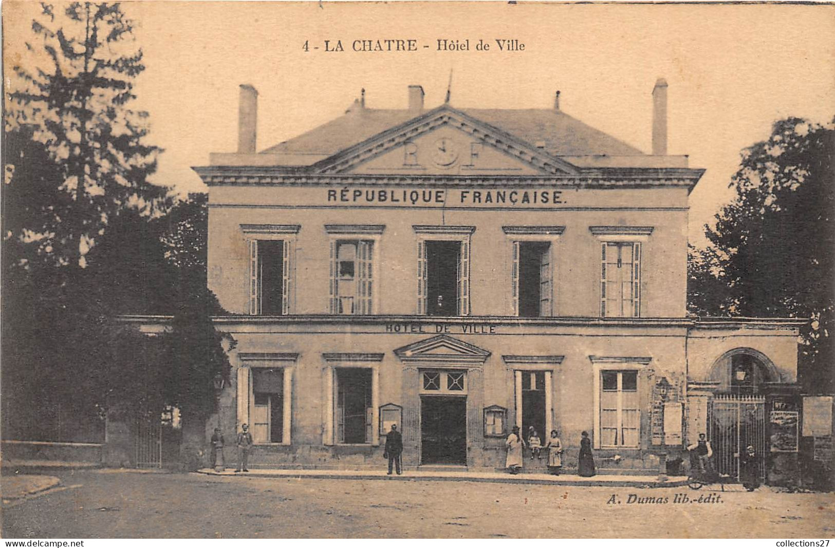 36-LA-CHATRE- HÔTEL DE VILLE - La Chatre