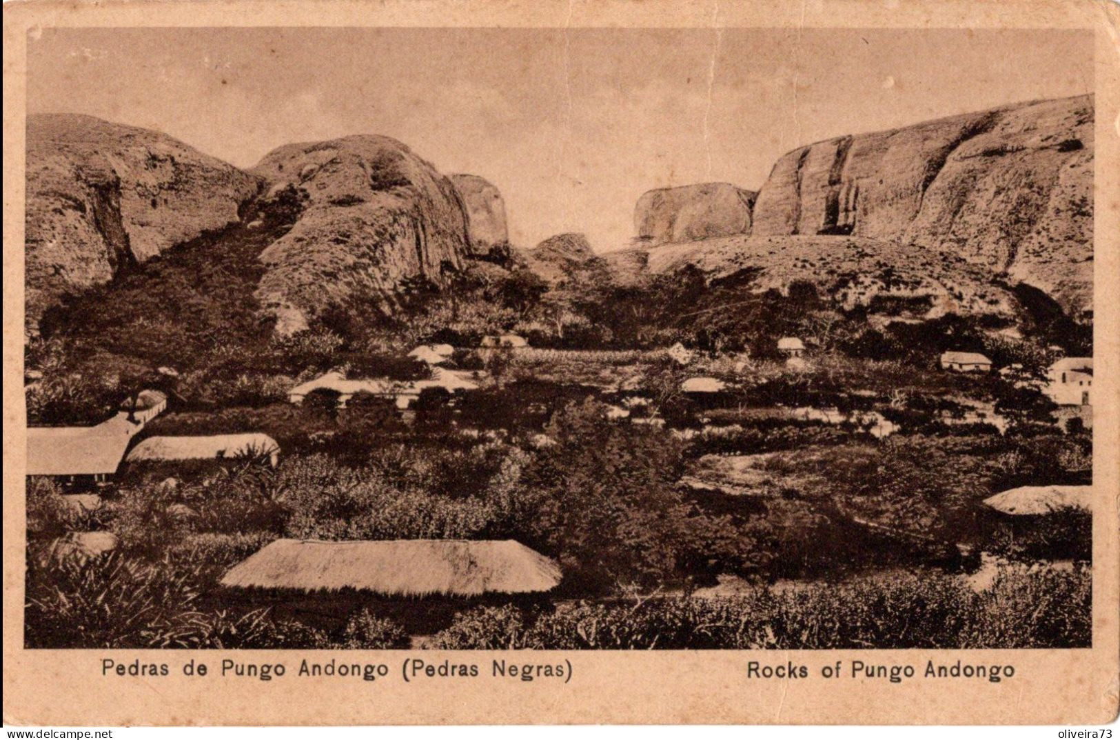 ANGOLA - Pedra De Pungo Andongo (Pedra Negra) - Angola