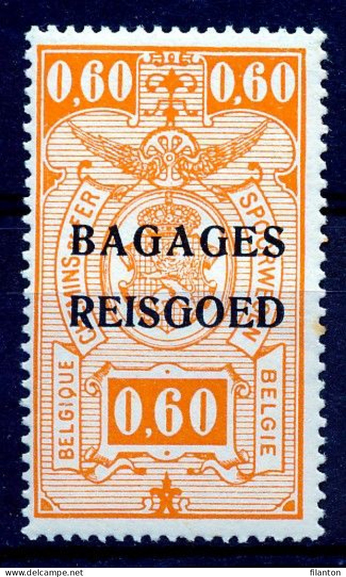 BELGIE - OBP Nr BA 6 - Bagages - MNH** - Cote 13,50 € - Reisgoedzegels [BA]