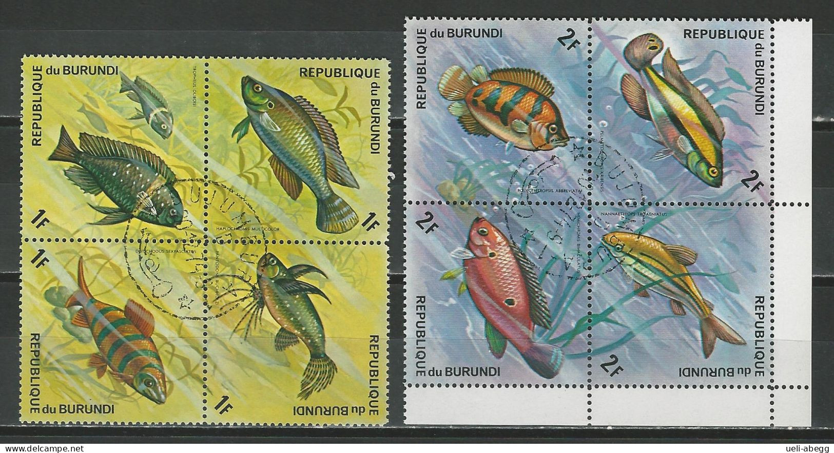 Burundi 1974 Mi 1034-57 Used - Gebruikt