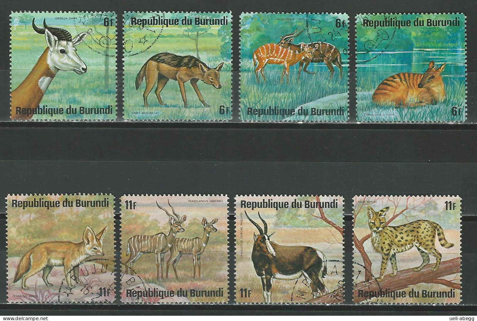 Burundi 1975 Mi 1149-72 Used - Used Stamps