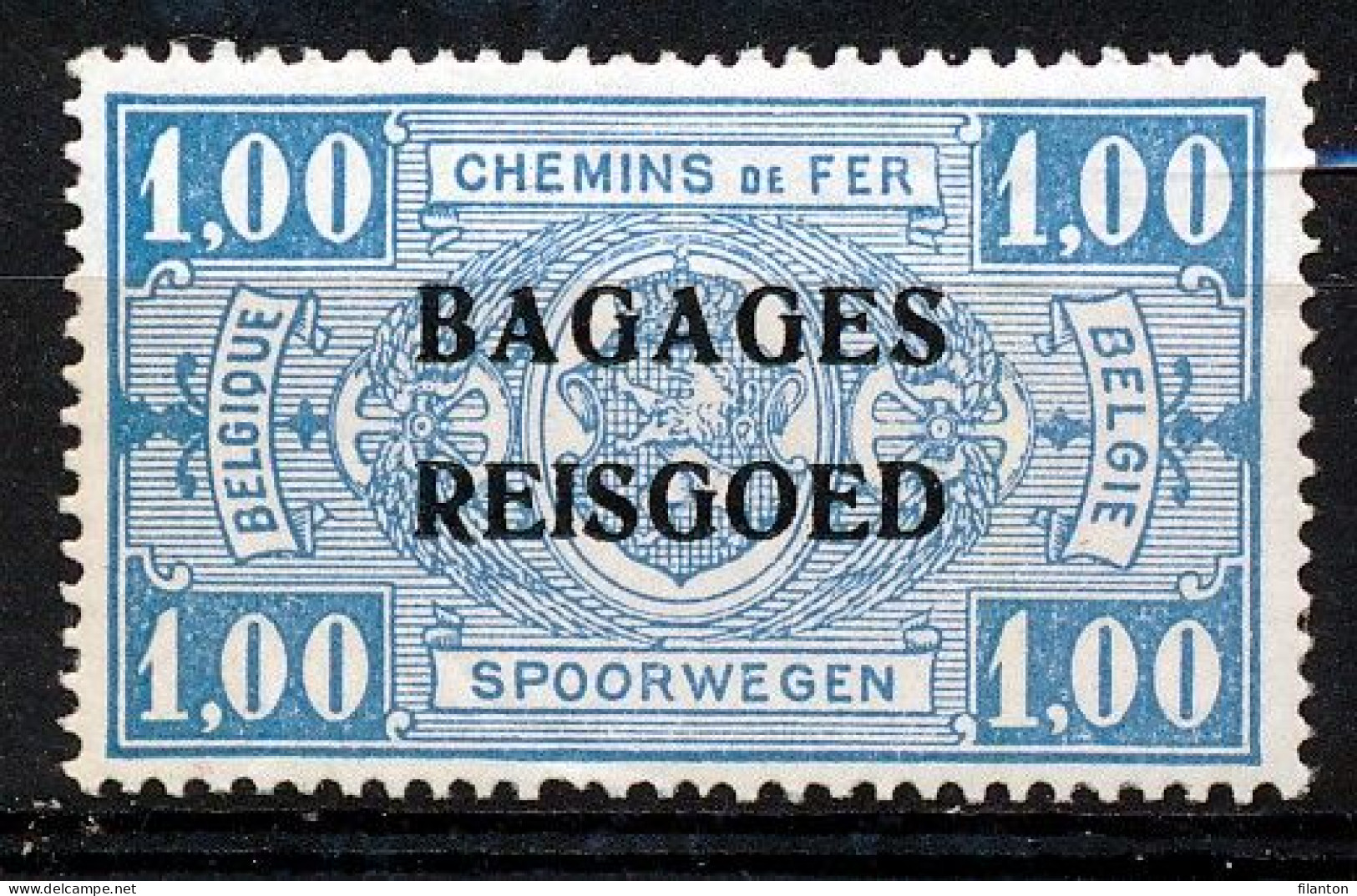 BELGIE - OBP Nr BA 10 - Bagages - MNH** - Cote 24,00 € - Reisgoedzegels [BA]