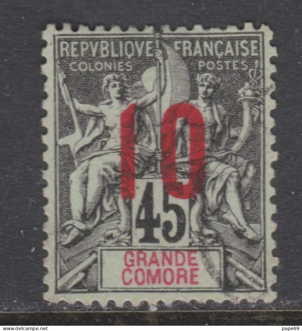 Mayotte N° 28 O  Type Groupe Surchargés : 10 Sur 45 C. Oblitéré TB - Used Stamps