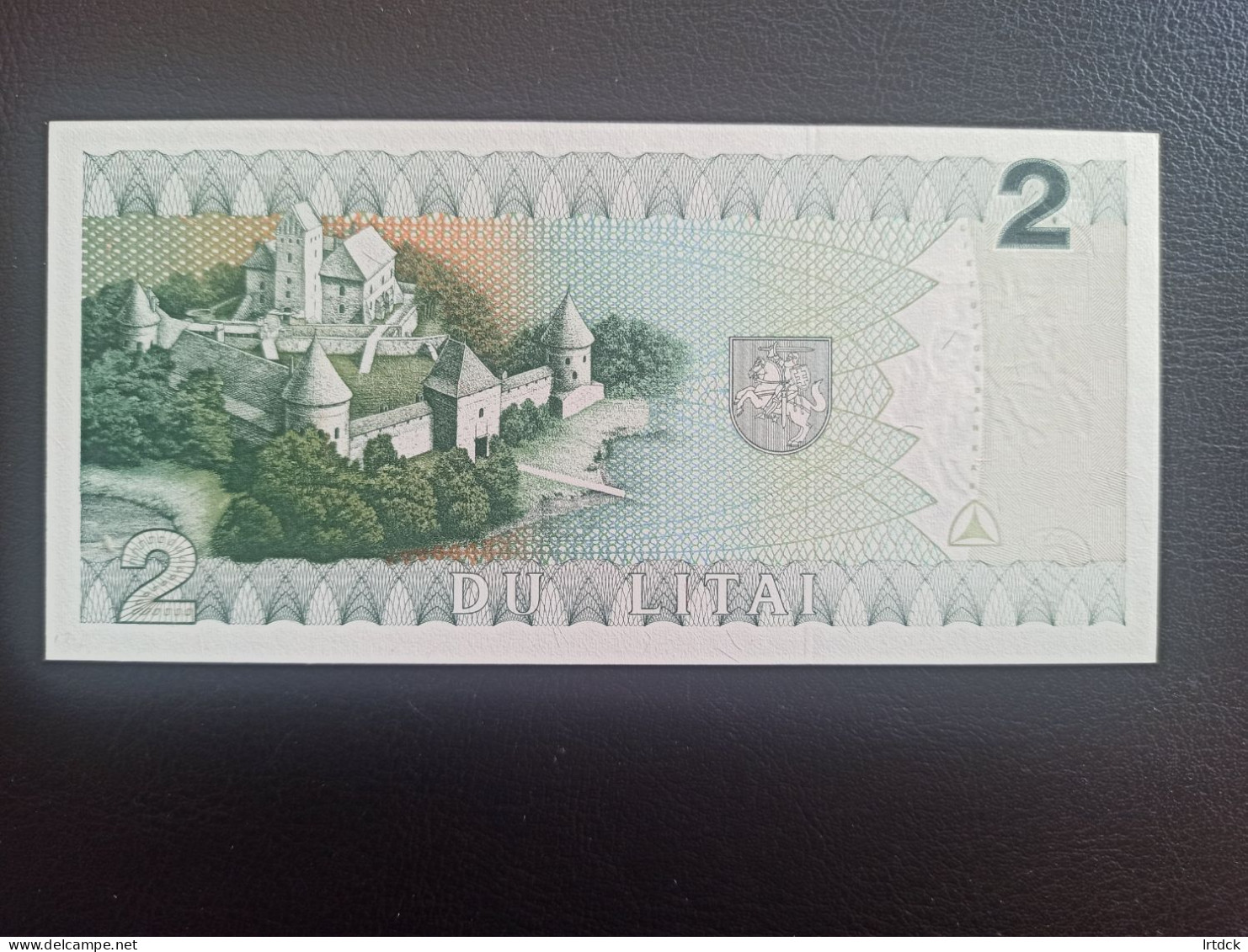 LITUANIE Billet 2 Litas 1993 Neuf TTB+ - Latvia