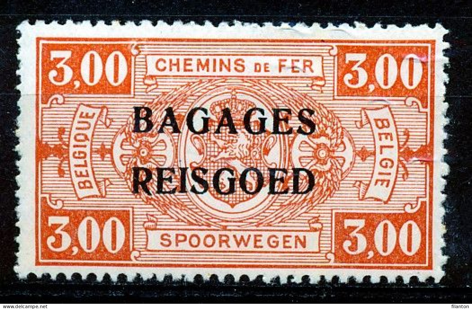 BELGIE - OBP Nr BA 12 - Bagages - MNH** - Cote 29,50 € - Equipaje [BA]