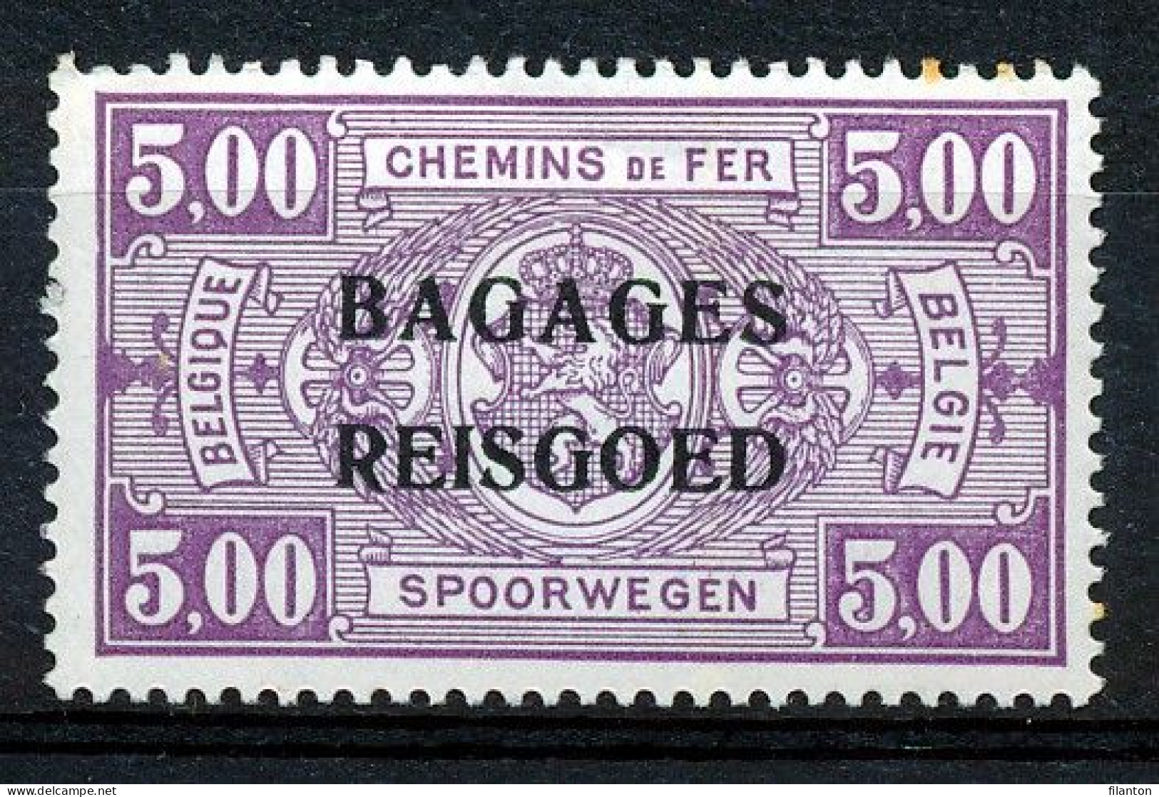 BELGIE - OBP Nr BA 14 - Bagages - MNH** - Cote 135,00 € - Reisgoedzegels [BA]