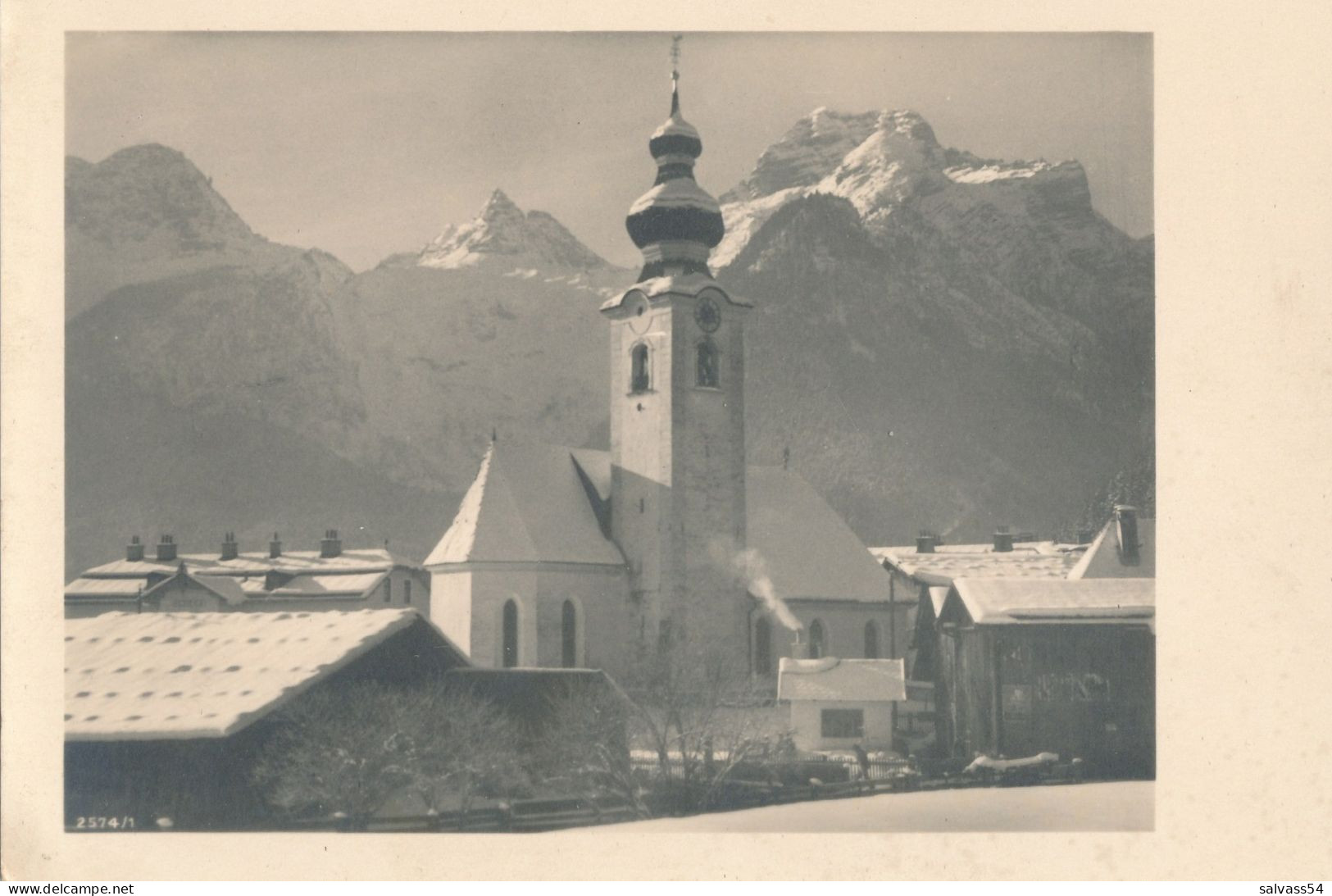 AUTRICHE - LOFER - Carte-photo : Kirche - Lofer