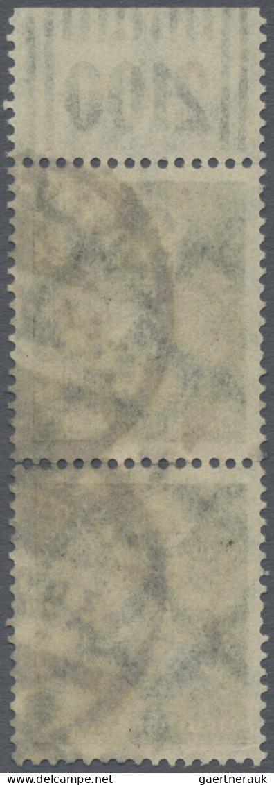 Deutsches Reich - Dienstmarken: 1923, Dienstmarke 30 M Mit Aufdruck, Senkrechtes - Oficial