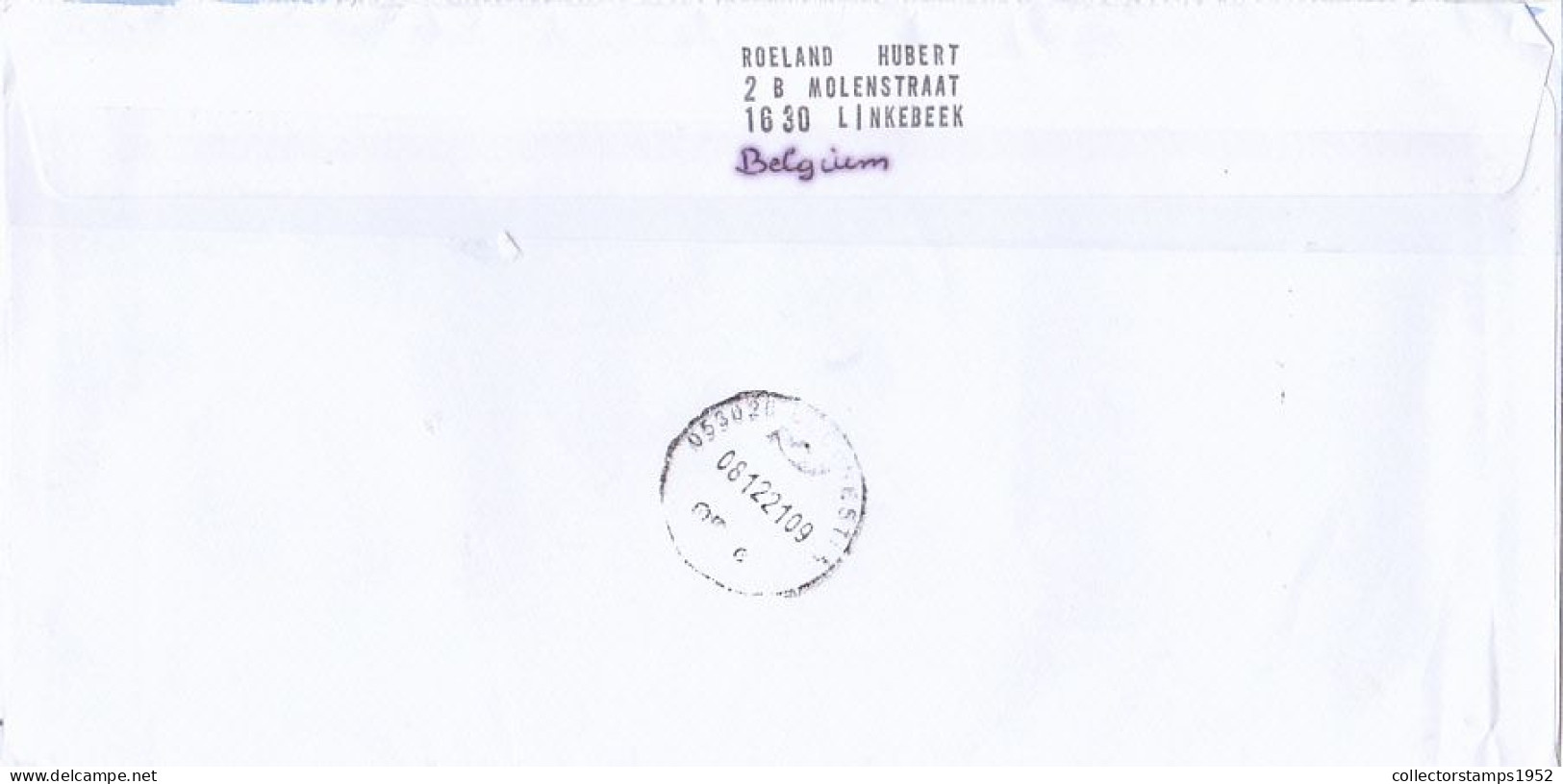 WW1 MONUMENTS, FINE STAMPS ON COVER, 2021, BELGIUM - Storia Postale