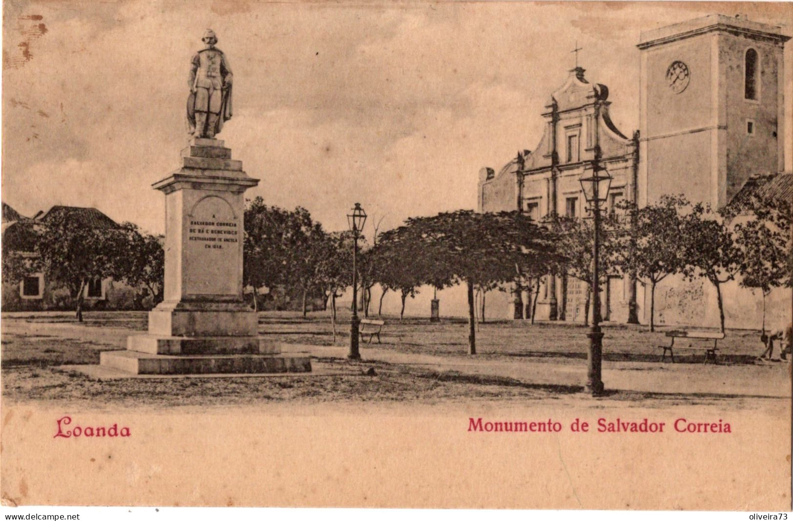 ANGOLA - LUANDA - Monumento De Salvador Correia - Angola