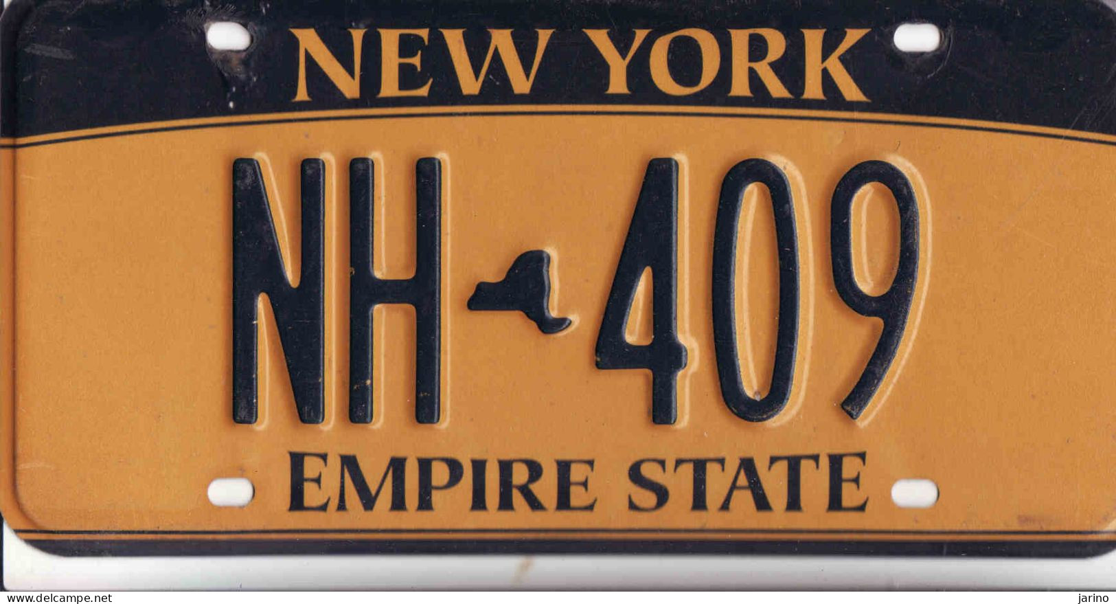 Plaque D' Immatriculation USA - State New York, USA License Plate - State New York, 30,5 X 15cm, Fine Condition - Placas De Matriculación