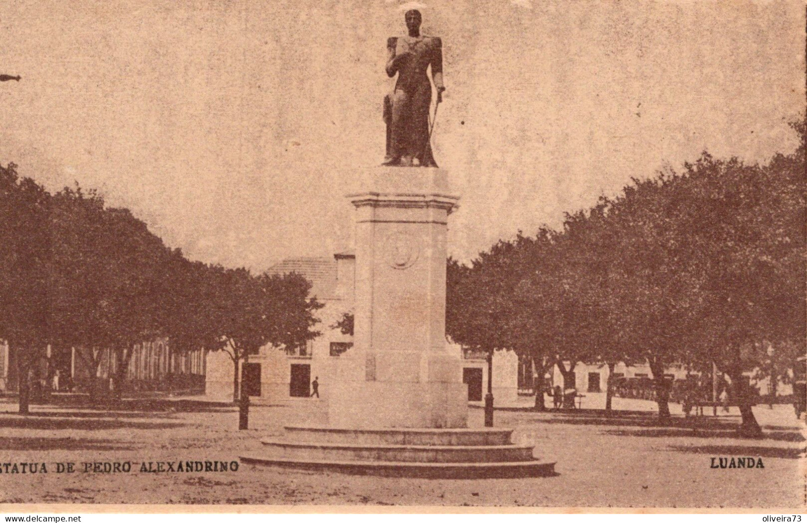 ANGOLA - LUANDA - Estatua De Pedro Alexandrino - Angola
