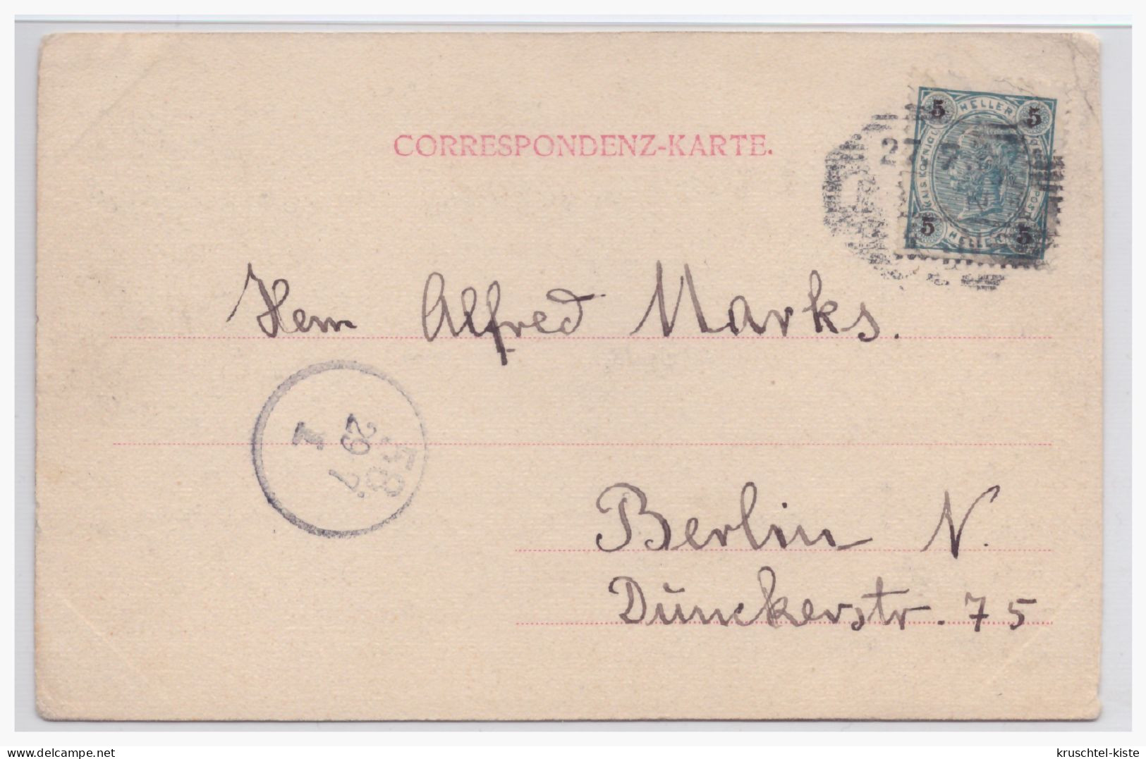 Italien (004750) AK Sterzing Rathaus, Correspondenz- Karte Gelaufen Am 27.7.1901 - Vipiteno