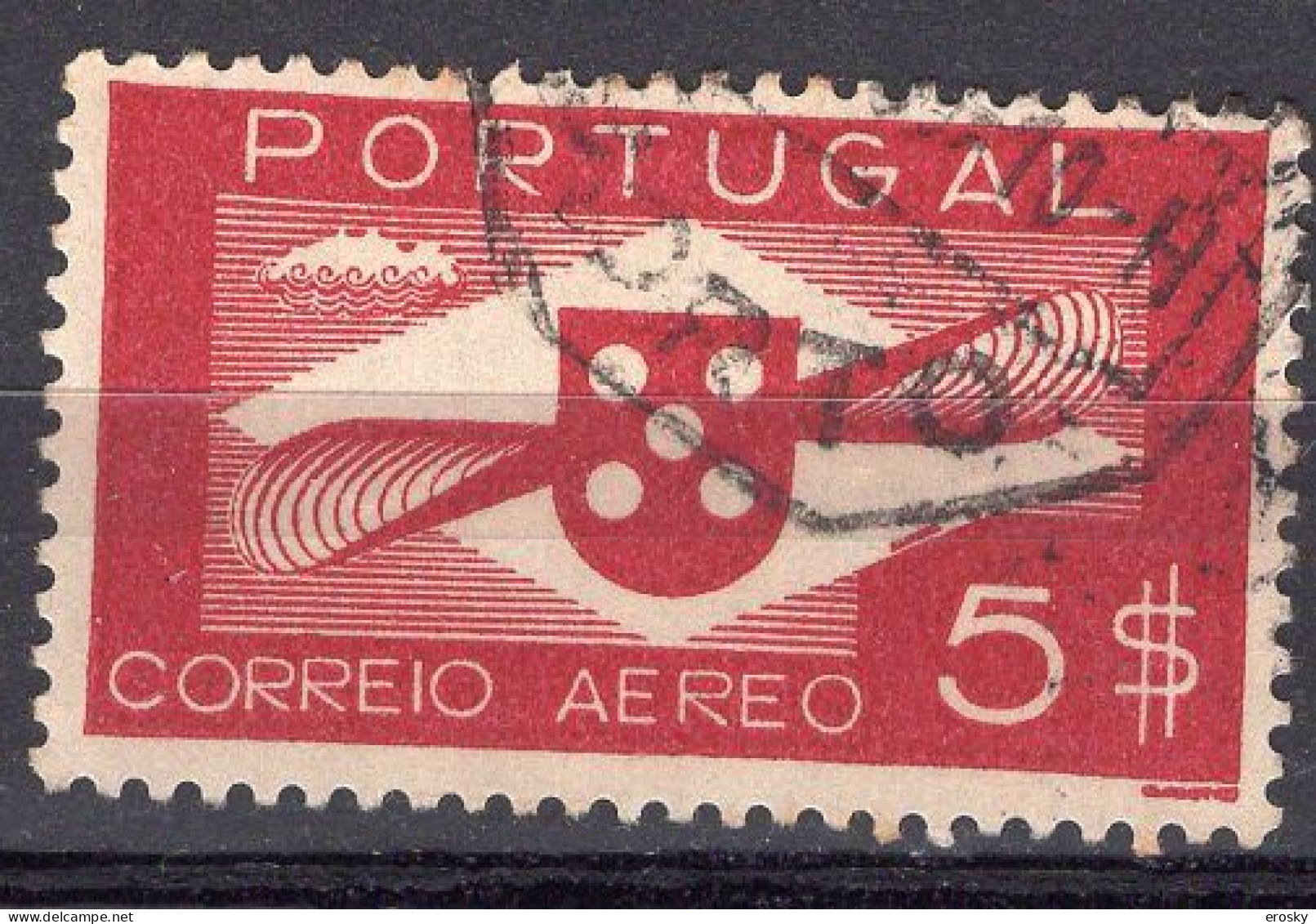R5154 - PORTUGAL AERIENNE Yv N°6 - Usati