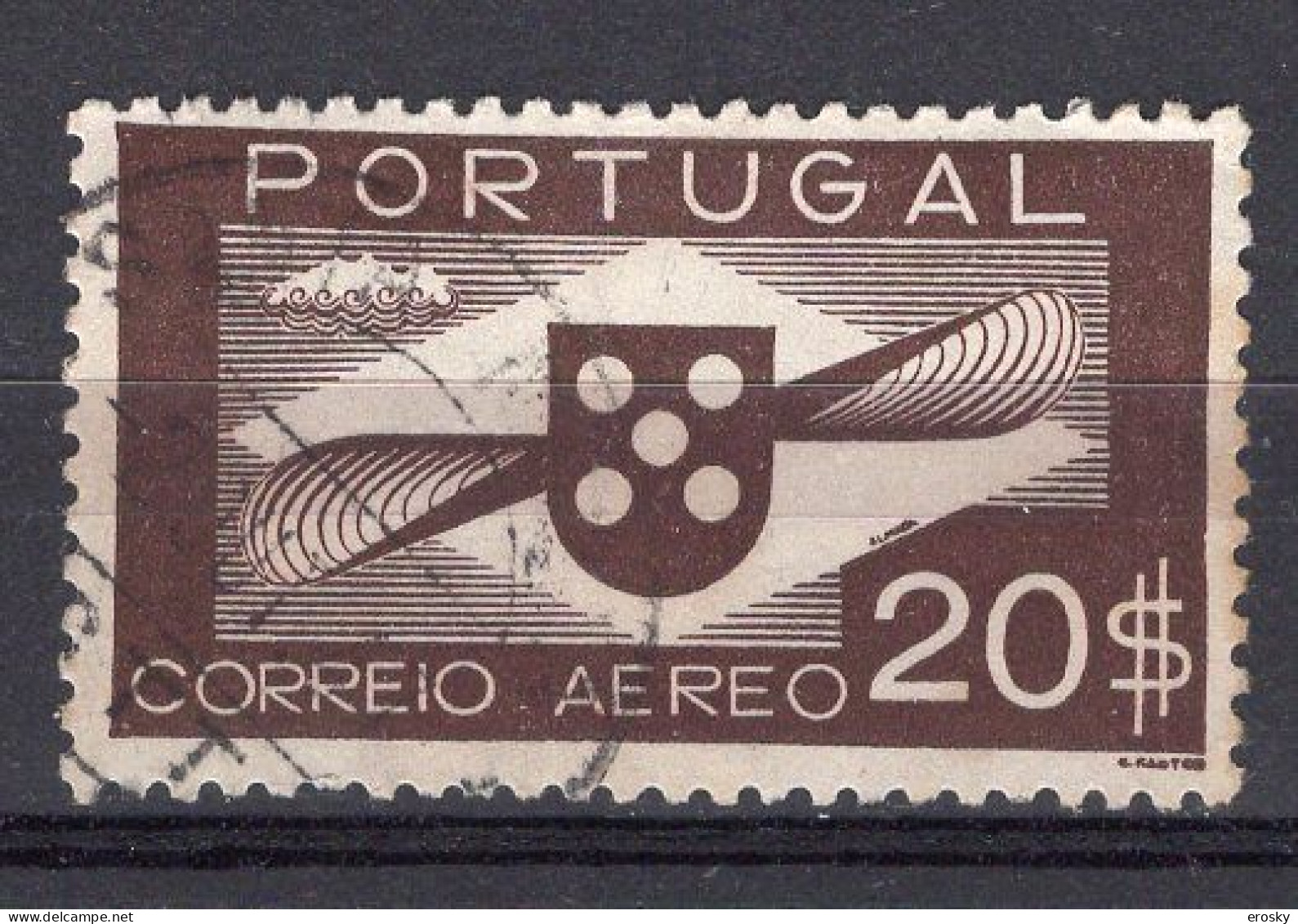 R5155 - PORTUGAL AERIENNE Yv N°9 - Used Stamps
