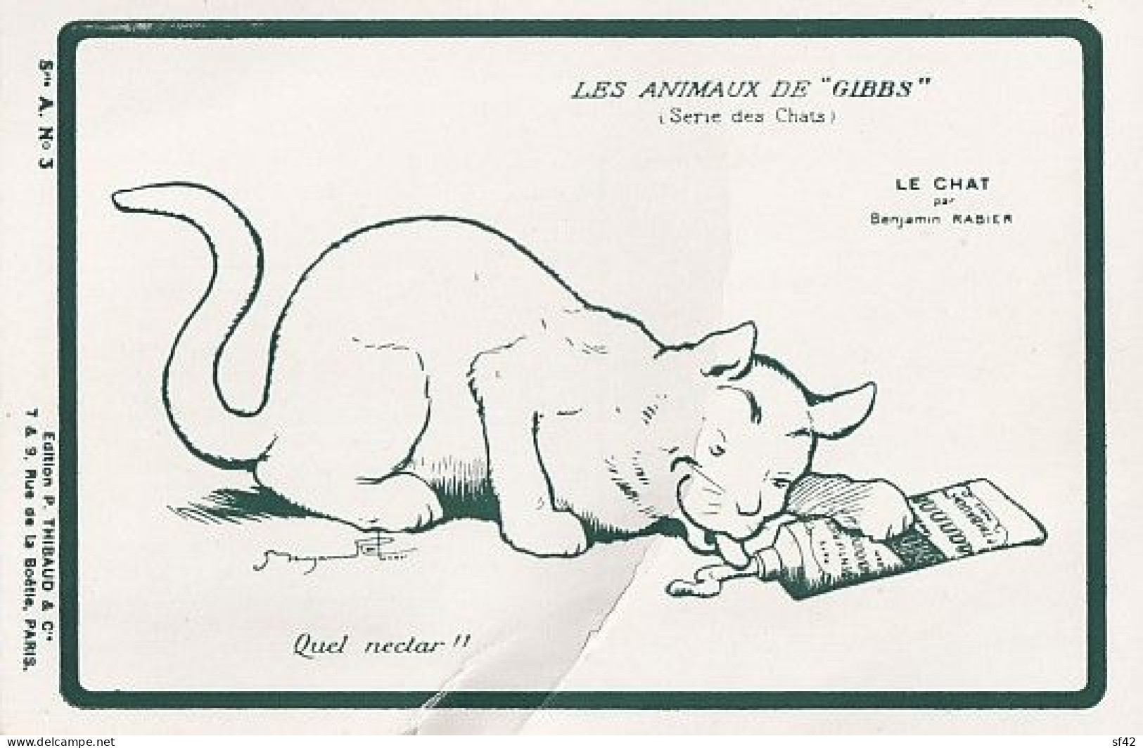 RABIER          LE CHAT  LES ANIMAUX DE GIBBS - Rabier, B.