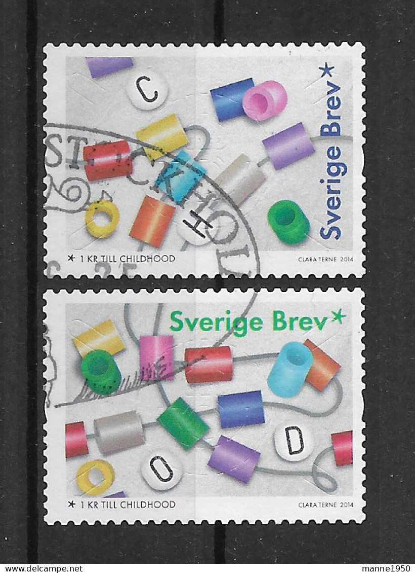 Schweden 2014 Mi.Nr. 2971/72 Gestempelt - Used Stamps