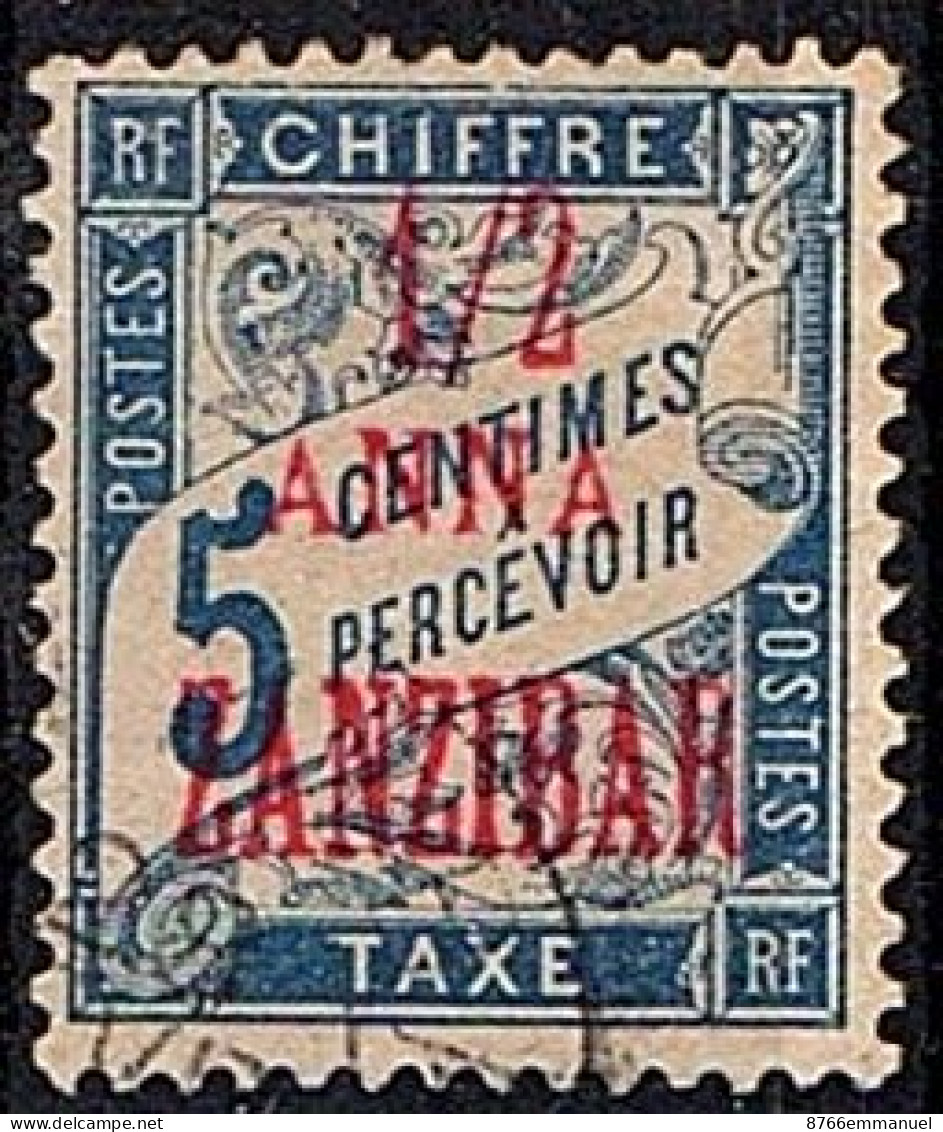 ZANZIBAR TAXE N°1 - Used Stamps