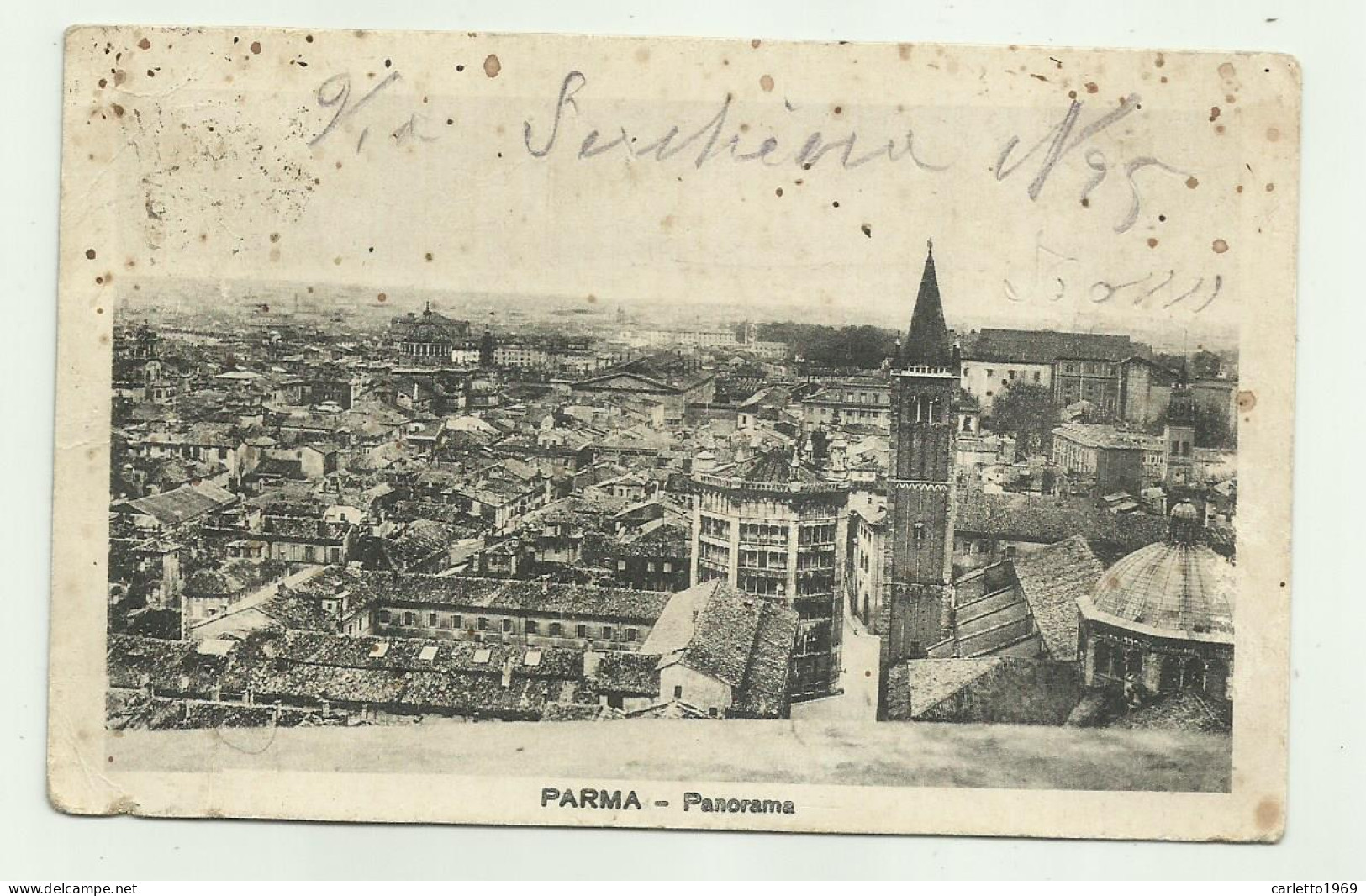 PARMA - PANORAMA - VIAGGIATA FP - Parma