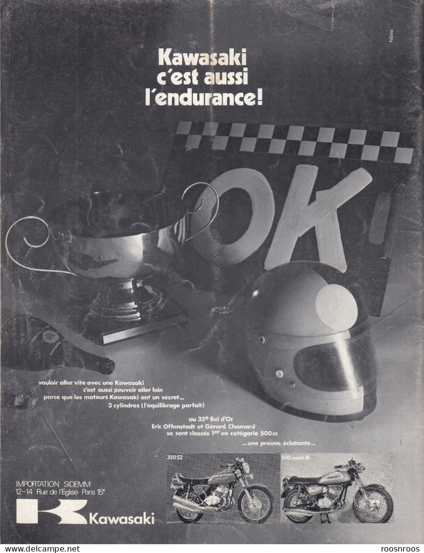 MOTO REVUE N° 2050 1971-  ESSAI 350 HONDA K3 - Motorfietsen