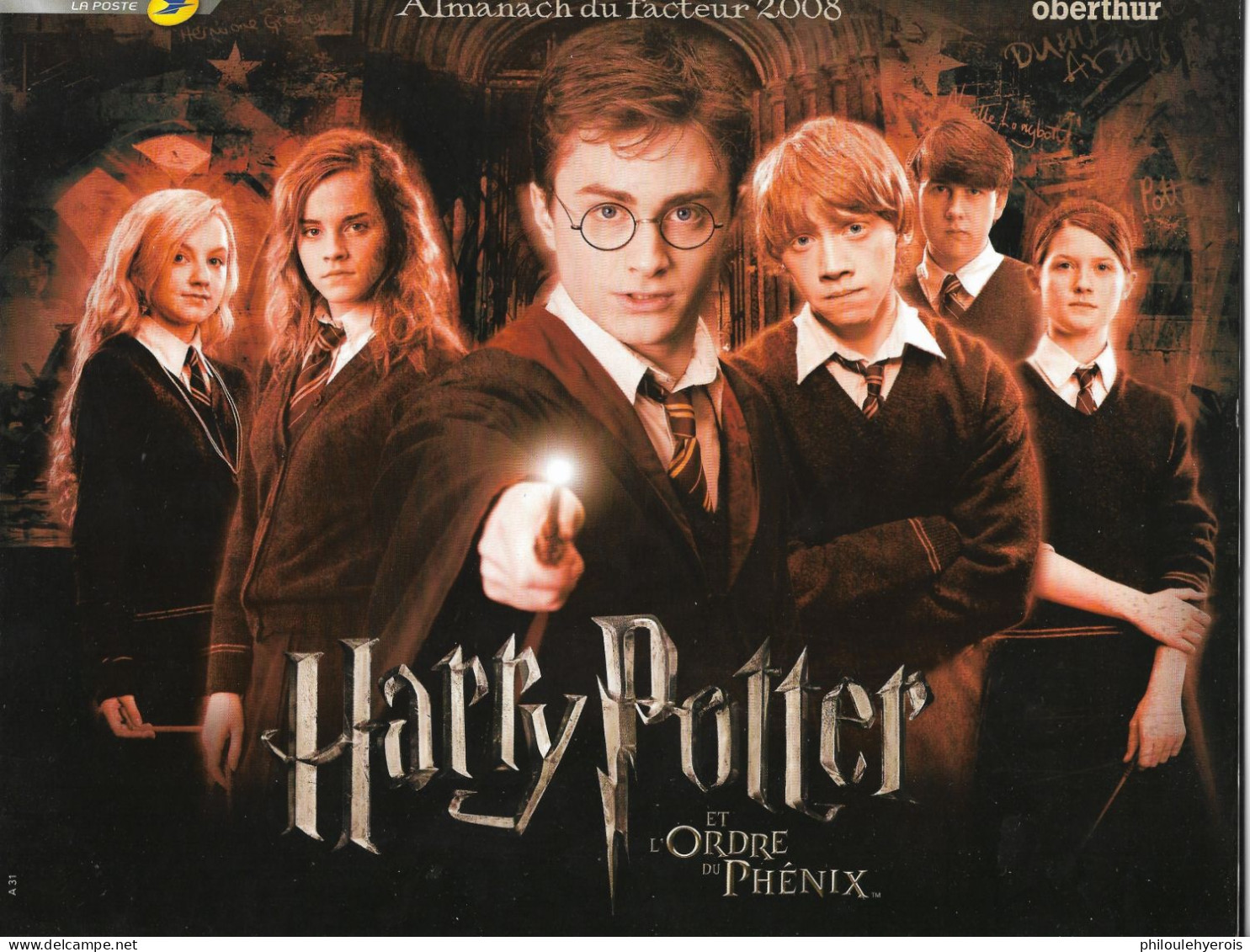 CALENDRIER 2008  HARRY POTTER Et L'ordre Du Phénix - Grand Format : 2001-...