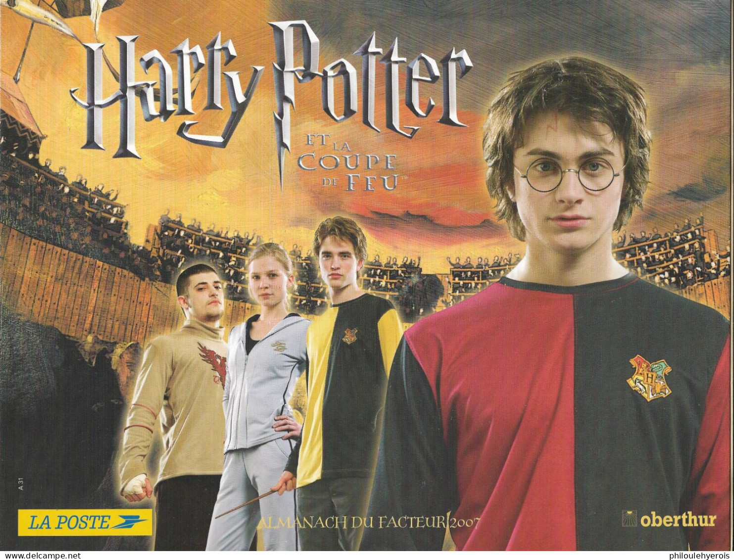 CALENDRIER 2007  HARRY POTTER Et La Coupe De Feu - Big : 2001-...