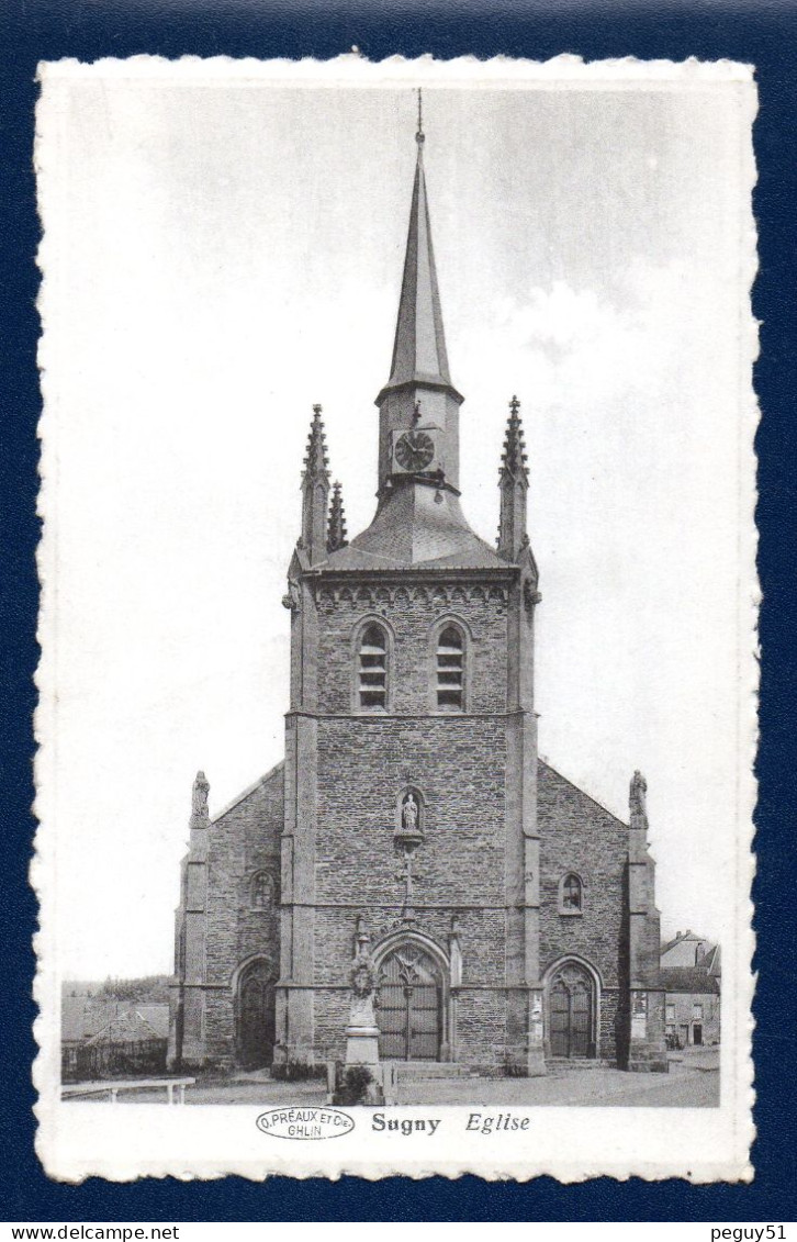 Sugny ( Vresse-sur-Semois). Eglise Saint-Martin Et Monument Aux Morts (1914-18) - Vresse-sur-Semois