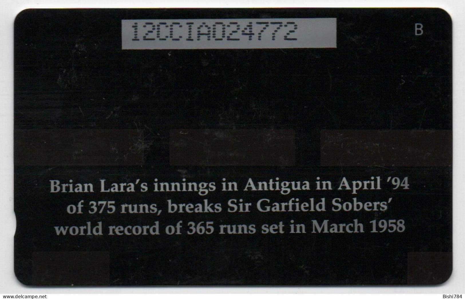 Cayman Islands - C & W 1994 TEST SERIES - 12CCIA - Kaimaninseln (Cayman I.)