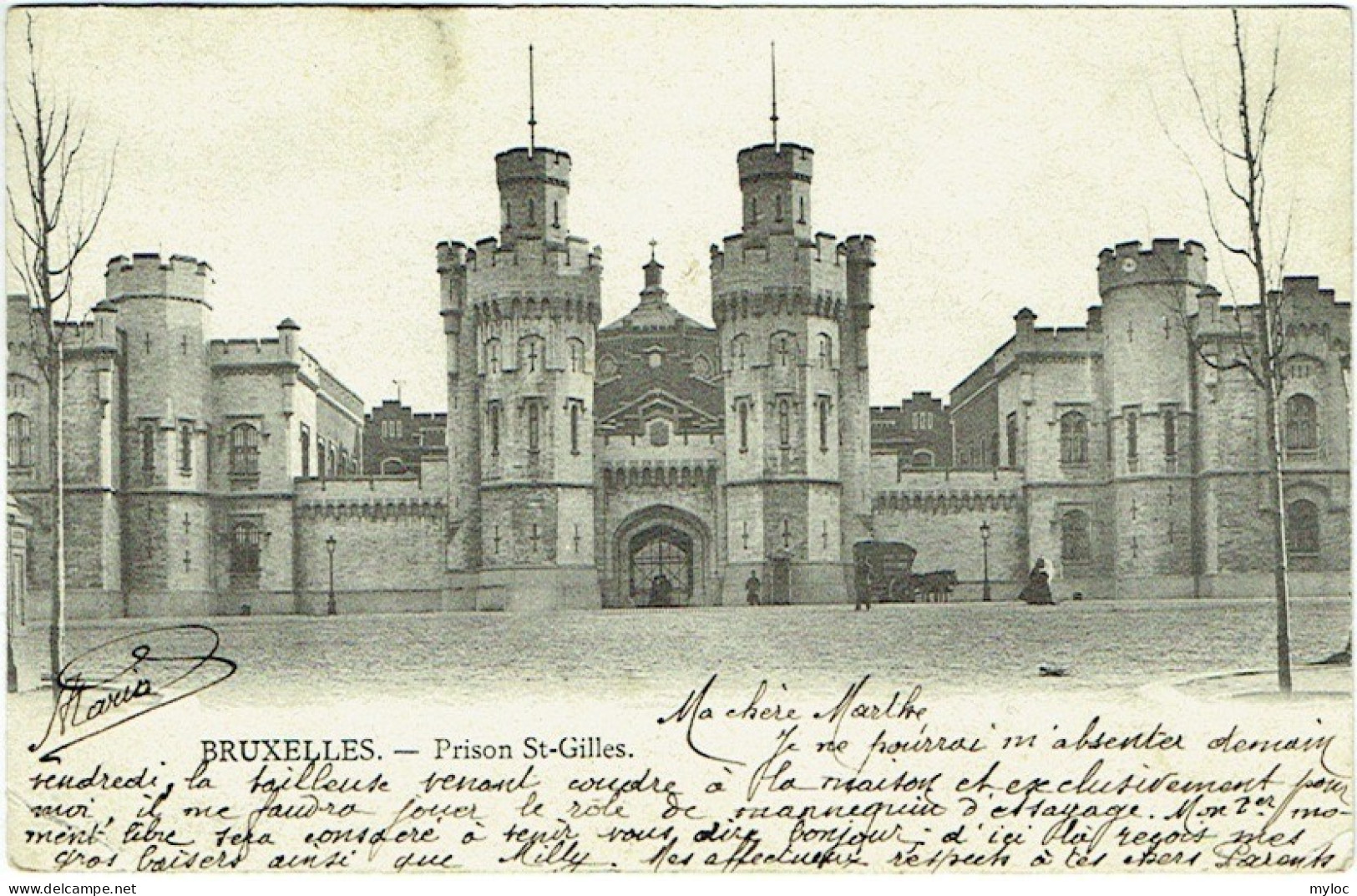 Bruxelles. Prison De St.-Gilles. - St-Gilles - St-Gillis