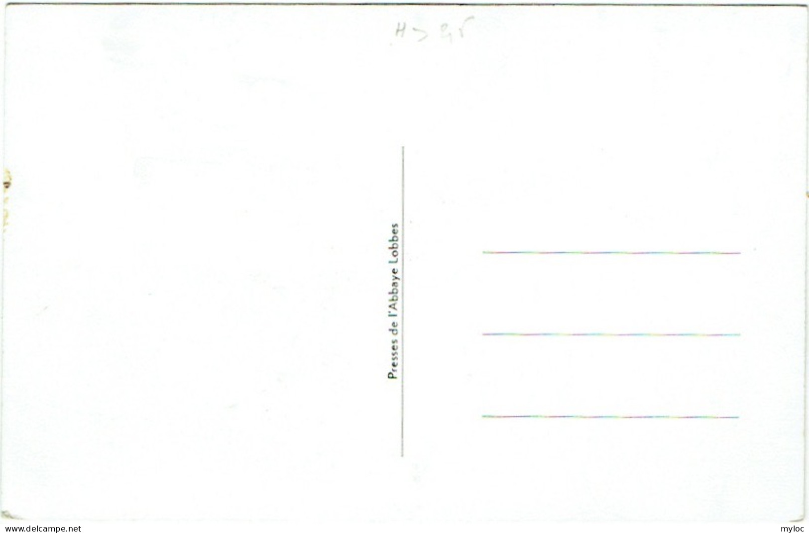 Lobbes. Carte Maximum. Collégiale St-Ursmer 973-1973. - Lobbes