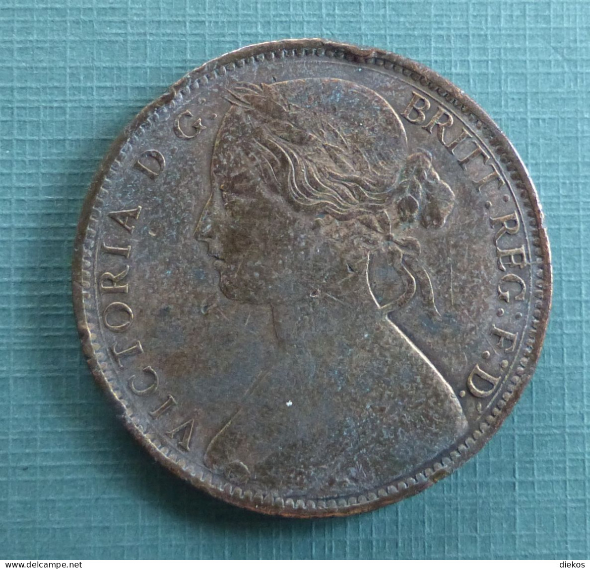 GB 1 Penny  1862   9,50 Gramm   30 Mm  #m246 - D. 1 Penny
