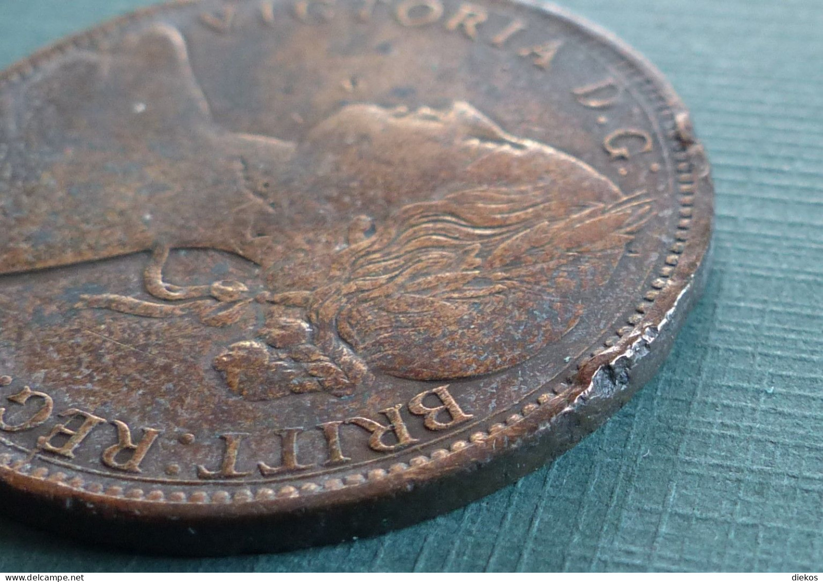 GB 1 Penny  1862   9,50 Gramm   30 Mm  #m246 - D. 1 Penny