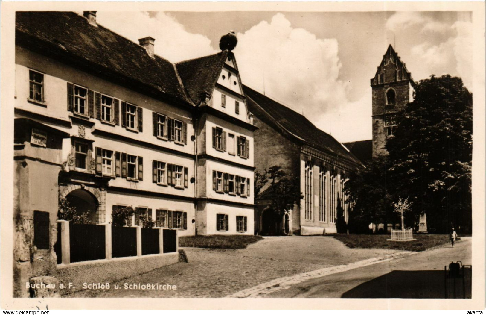 CPA AK Bad Buchau - Schloss U. Schlosskirche GERMANY (913338) - Bad Buchau