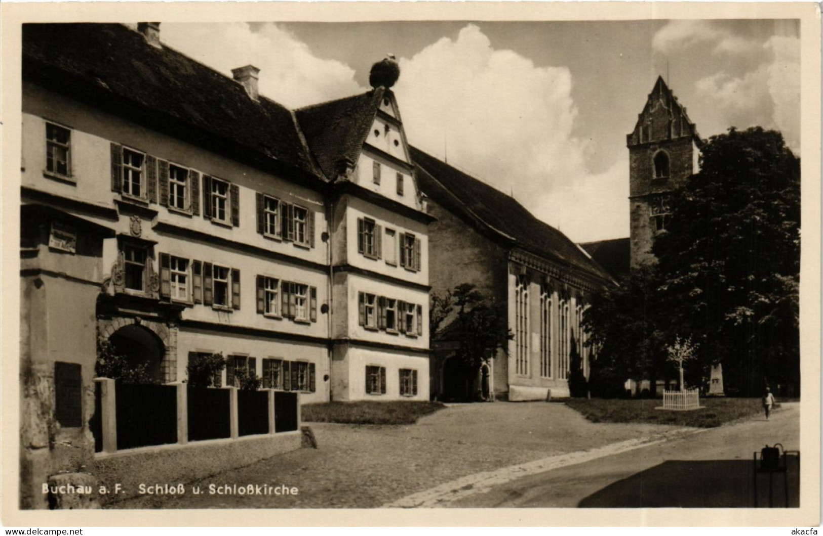 CPA AK Bad Buchau - Schloss U. Schlosskirche GERMANY (913336) - Bad Buchau