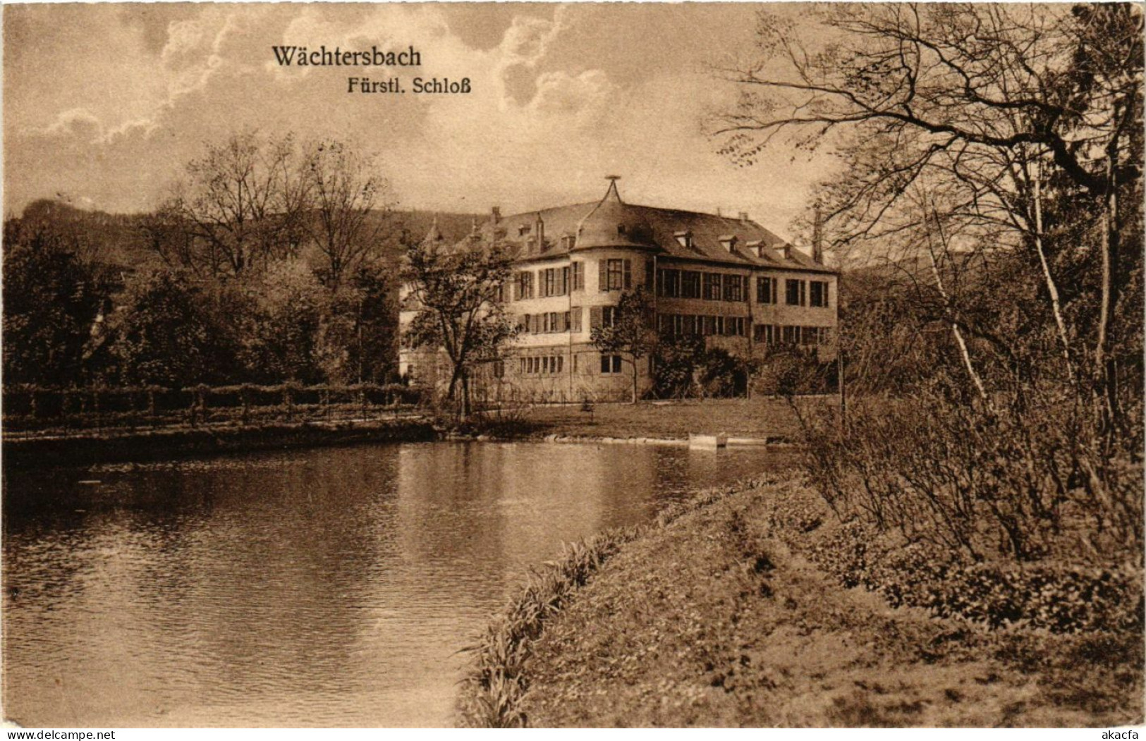 CPA AK Wachtersbach Fürstl. Schloss GERMANY (865461) - Main - Kinzig Kreis