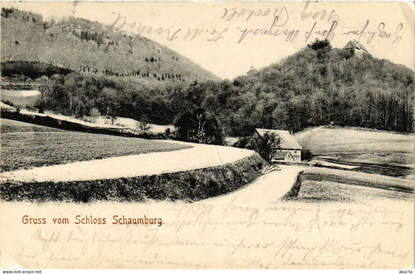 CPA AK Gruss Vom Schloss SCHAUMBURG (865156) - Schaumburg