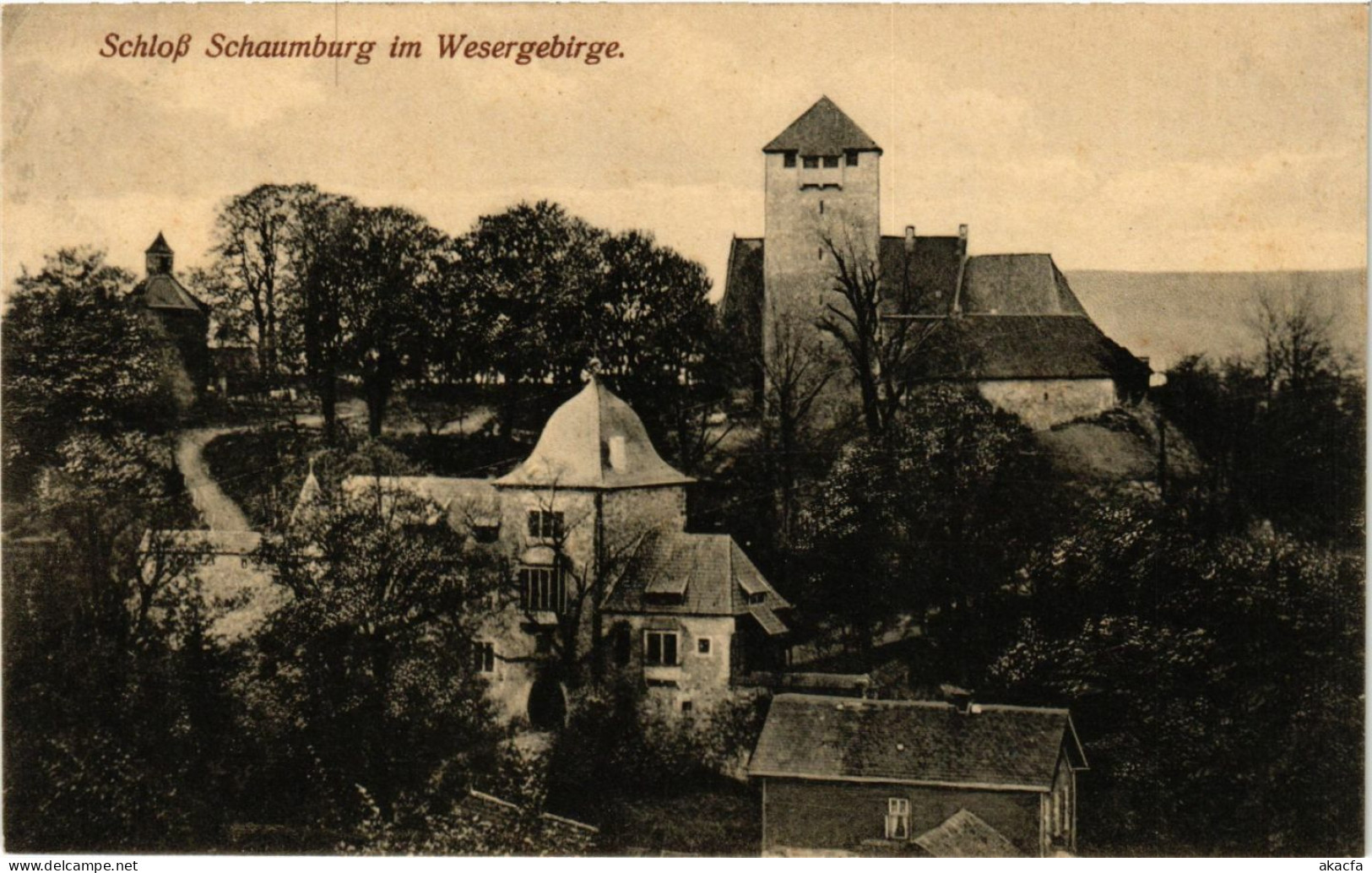 CPA AK Schloss SCHAUMBURG Im Wesergebirge (865147) - Schaumburg