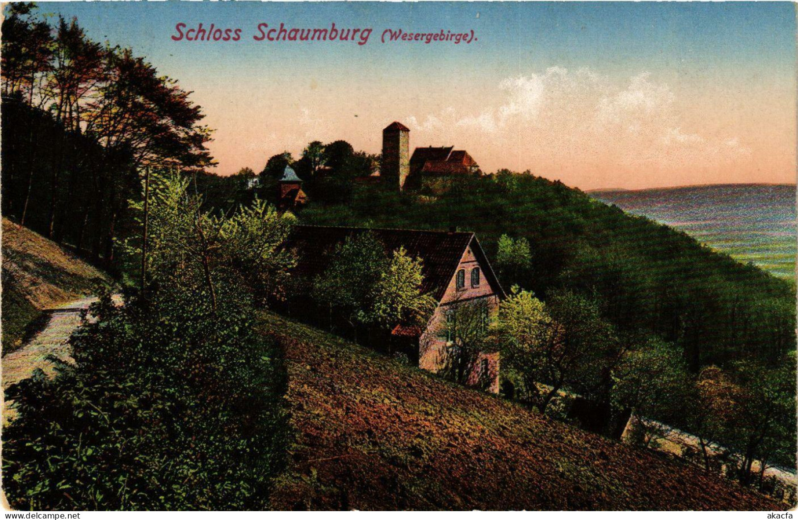 CPA AK Schloss SCHAUMBURG (865161) - Schaumburg