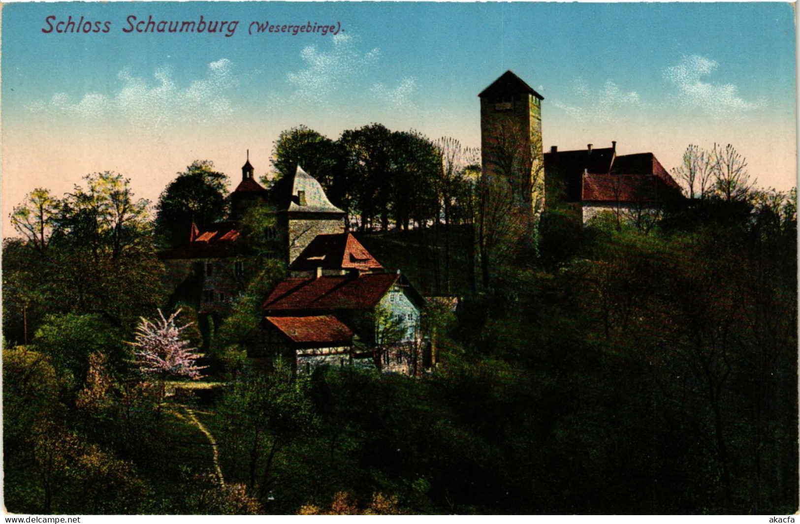 CPA AK Schloss SCHAUMBURG (865128) - Schaumburg