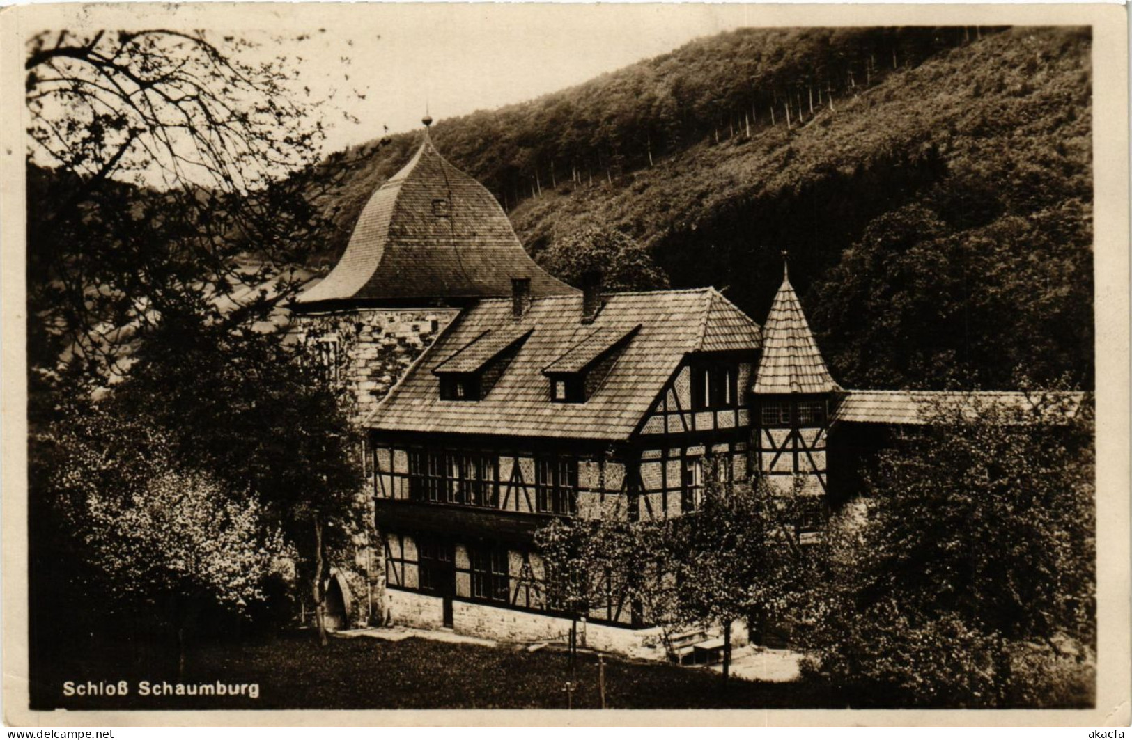 CPA AK Schloss SCHAUMBURG (865123) - Schaumburg