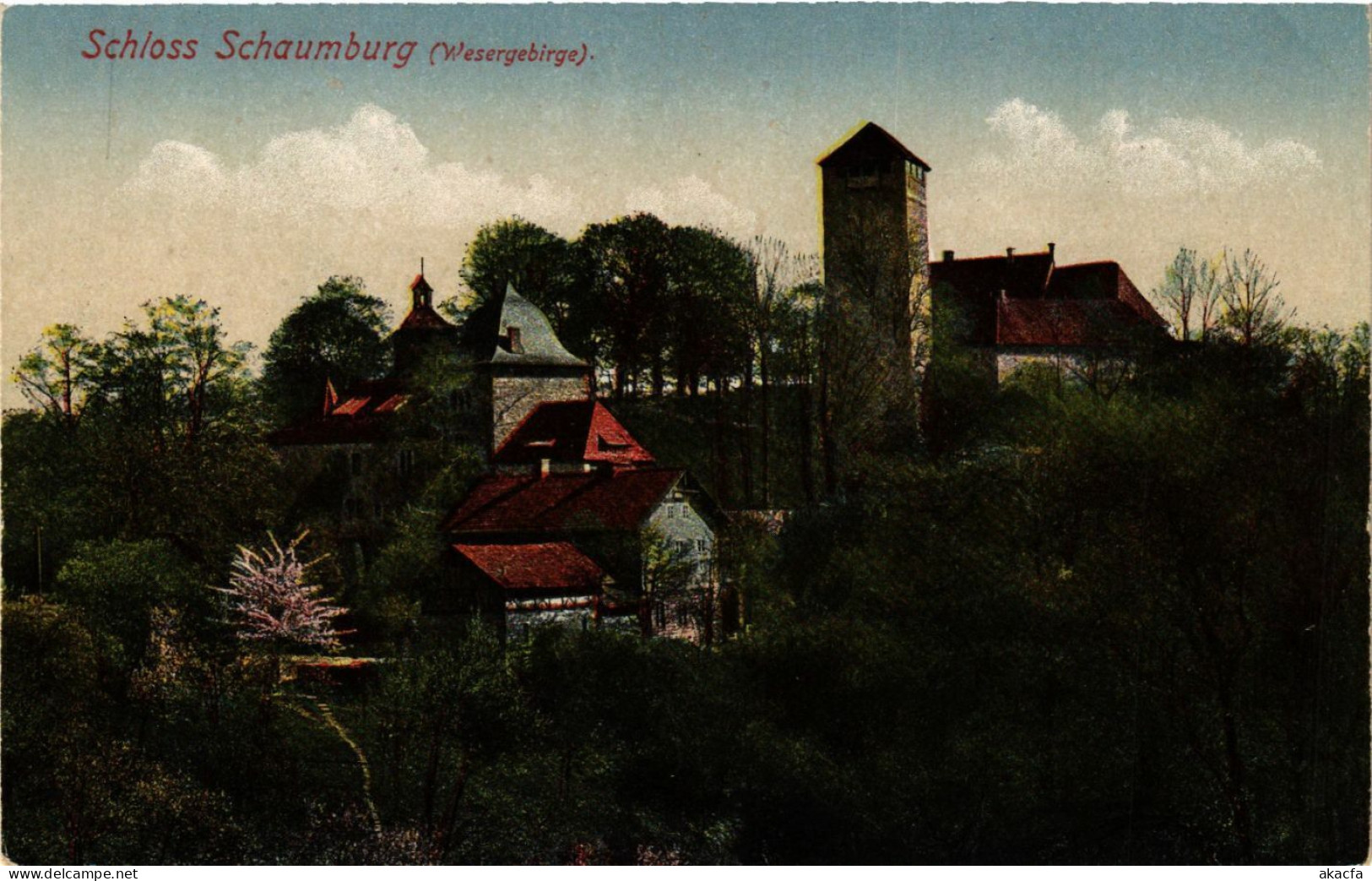 CPA AK Schloss SCHAUMBURG Wesergebirde (865120) - Schaumburg