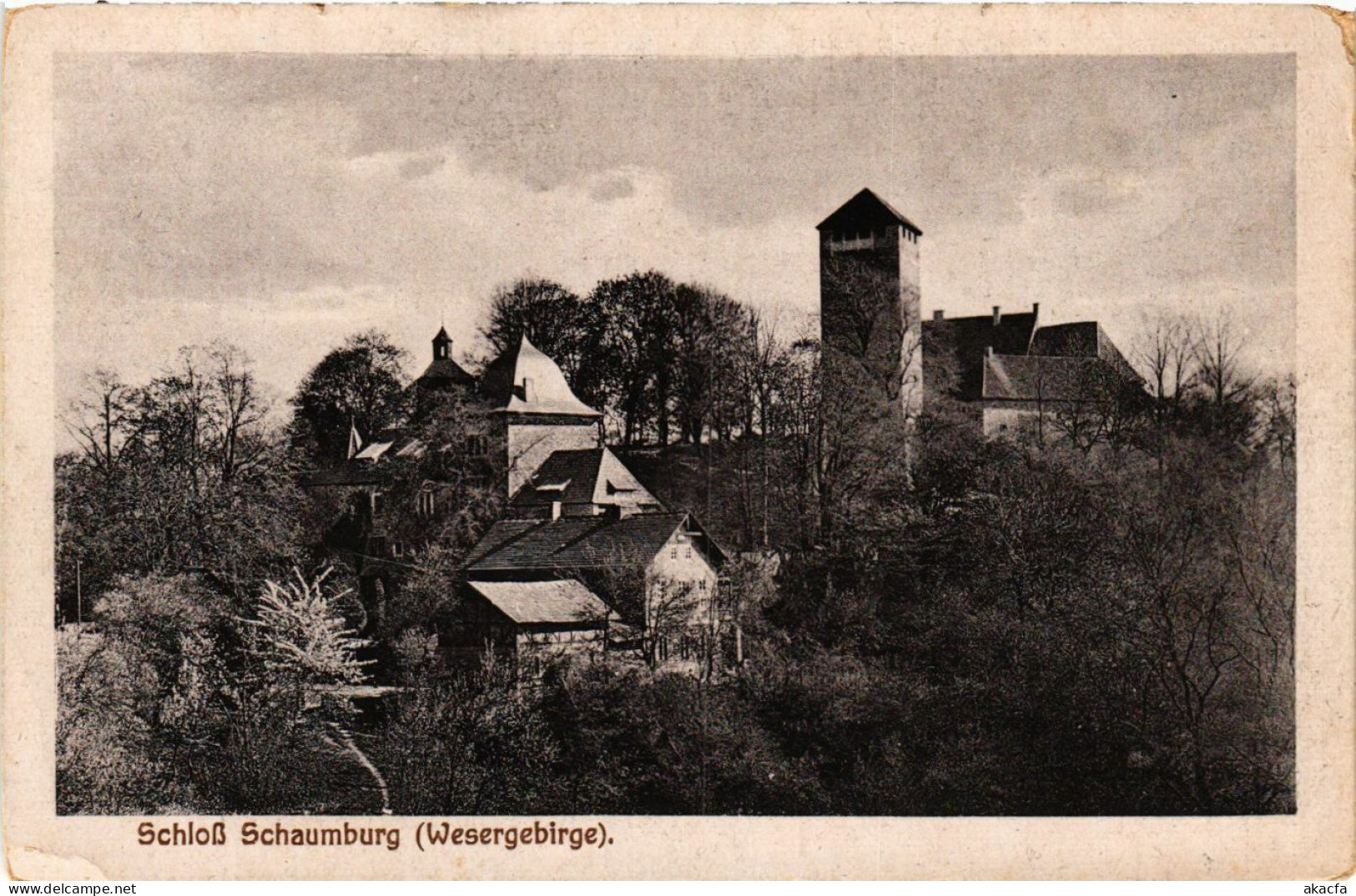 CPA AK Schloss SCHAUMBURG Wesergebirde (865107) - Schaumburg