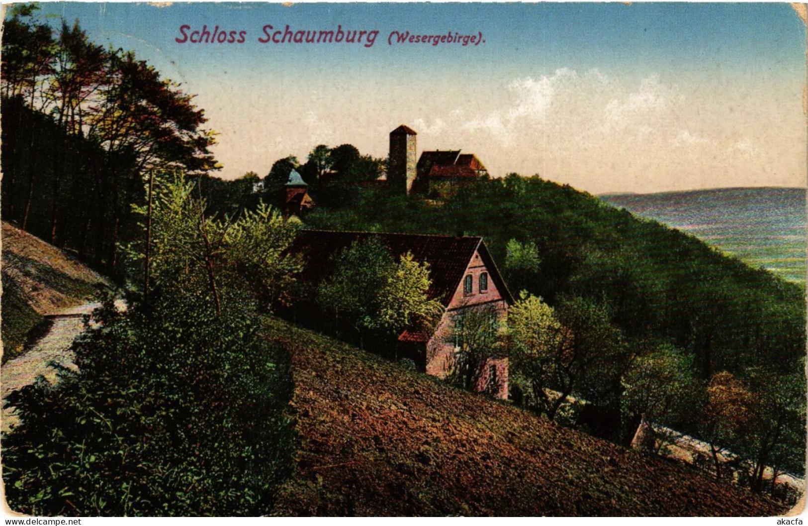 CPA AK Schloss SCHAUMBURG Wesergebirde (865108) - Schaumburg