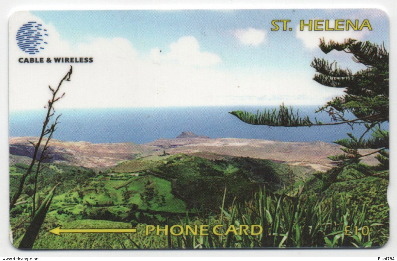 St. Helena - View Of Prosperous Bay Plain - 325CSHB - Isola Sant'Elena